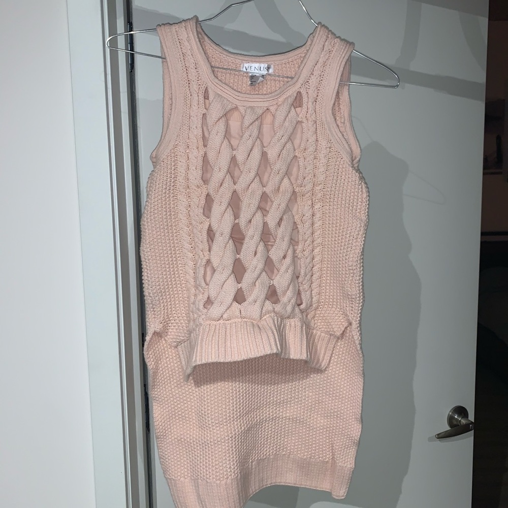 High low sweater